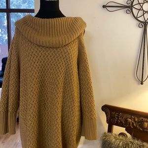 DB tan sweater